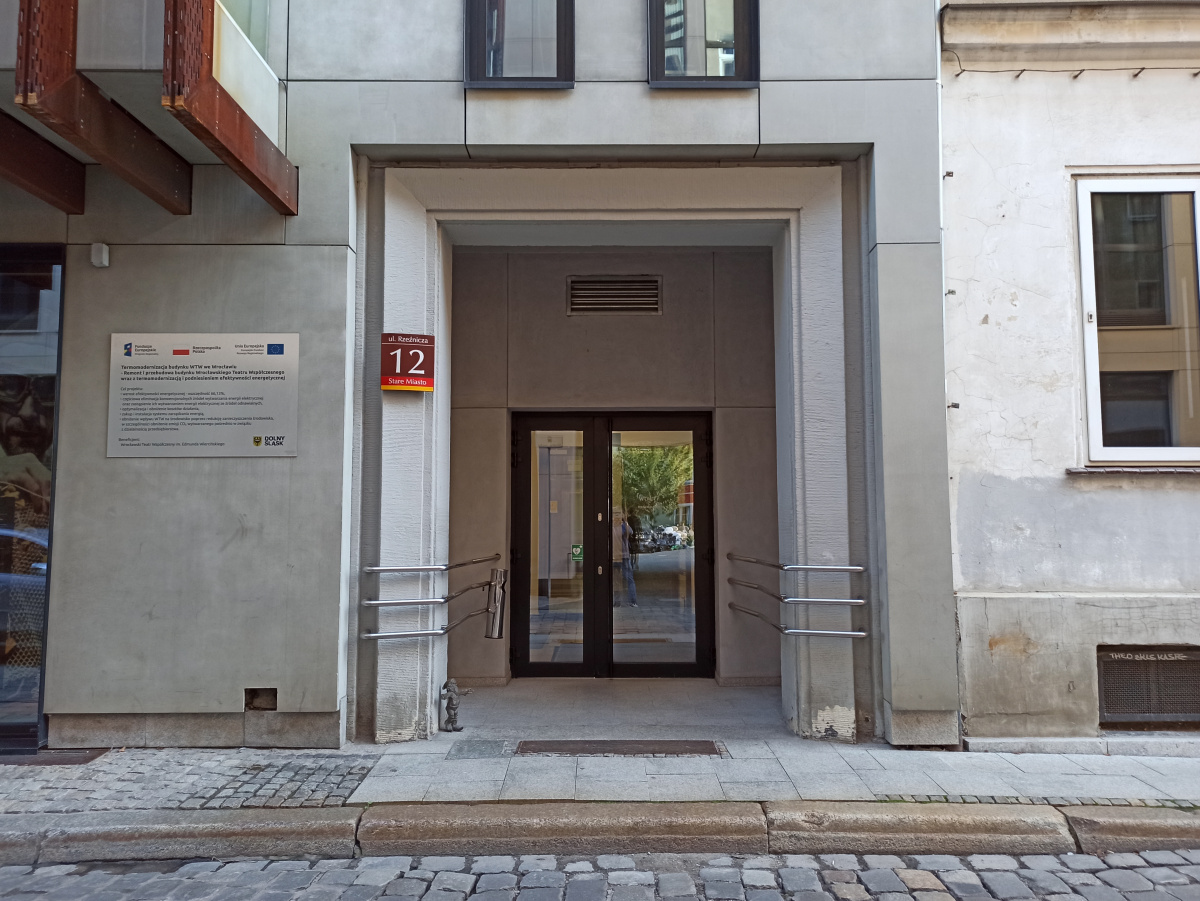 Foto vom Standort des Zwerges zwerg Powitalnik (Teatroman, Teatralnik)