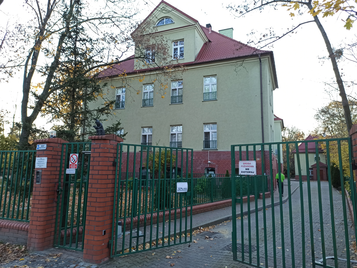 Foto vom Standort des Zwerges Krasnomaleństwo