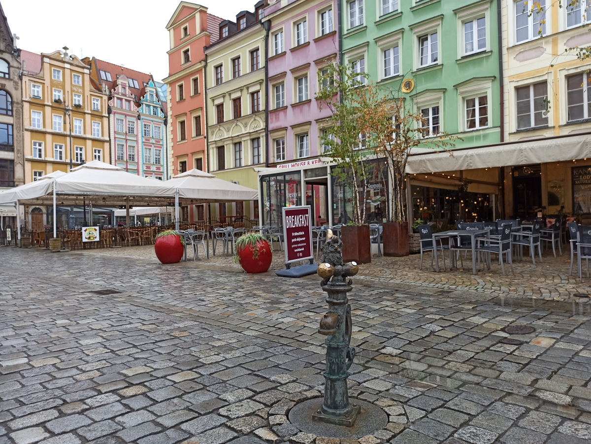 Foto vom Standort des Zwerges zwerg Orzeźwiacz
