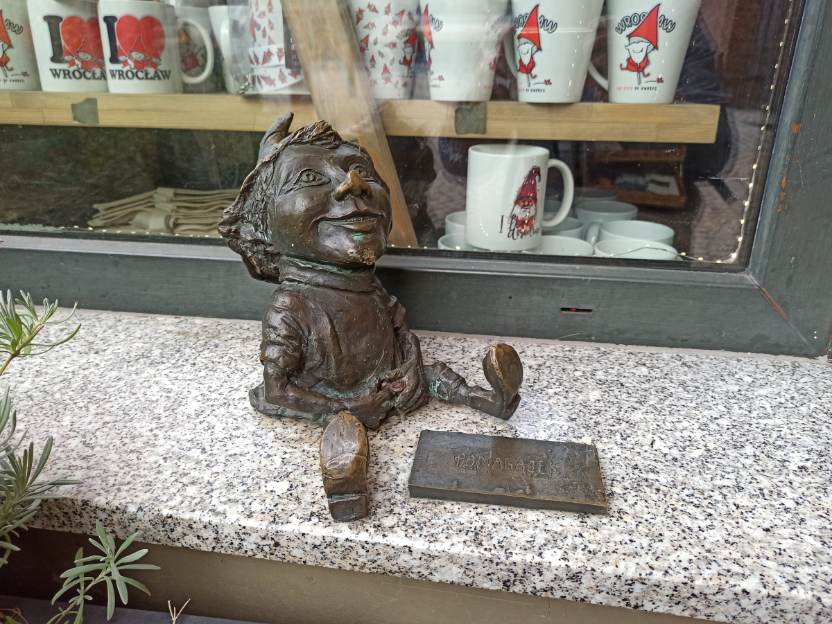 Foto zwerg Pomagajek