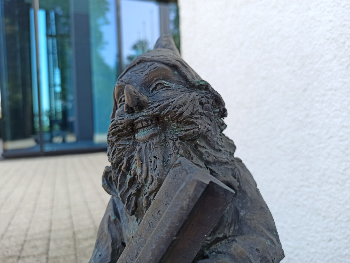 Foto zwerge Endress i Hauser in Nahaufnahme