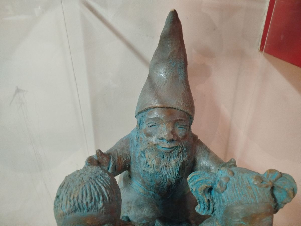 Foto zwerg Przedszkoludek in Nahaufnahme