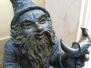 Foto eines Zwerges Rogalik