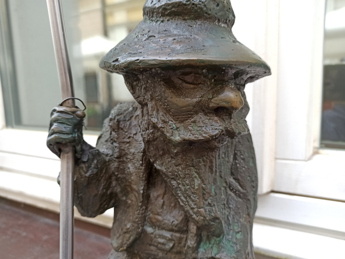 Foto zwerg Halabardnik (Strażnik) in Nahaufnahme
