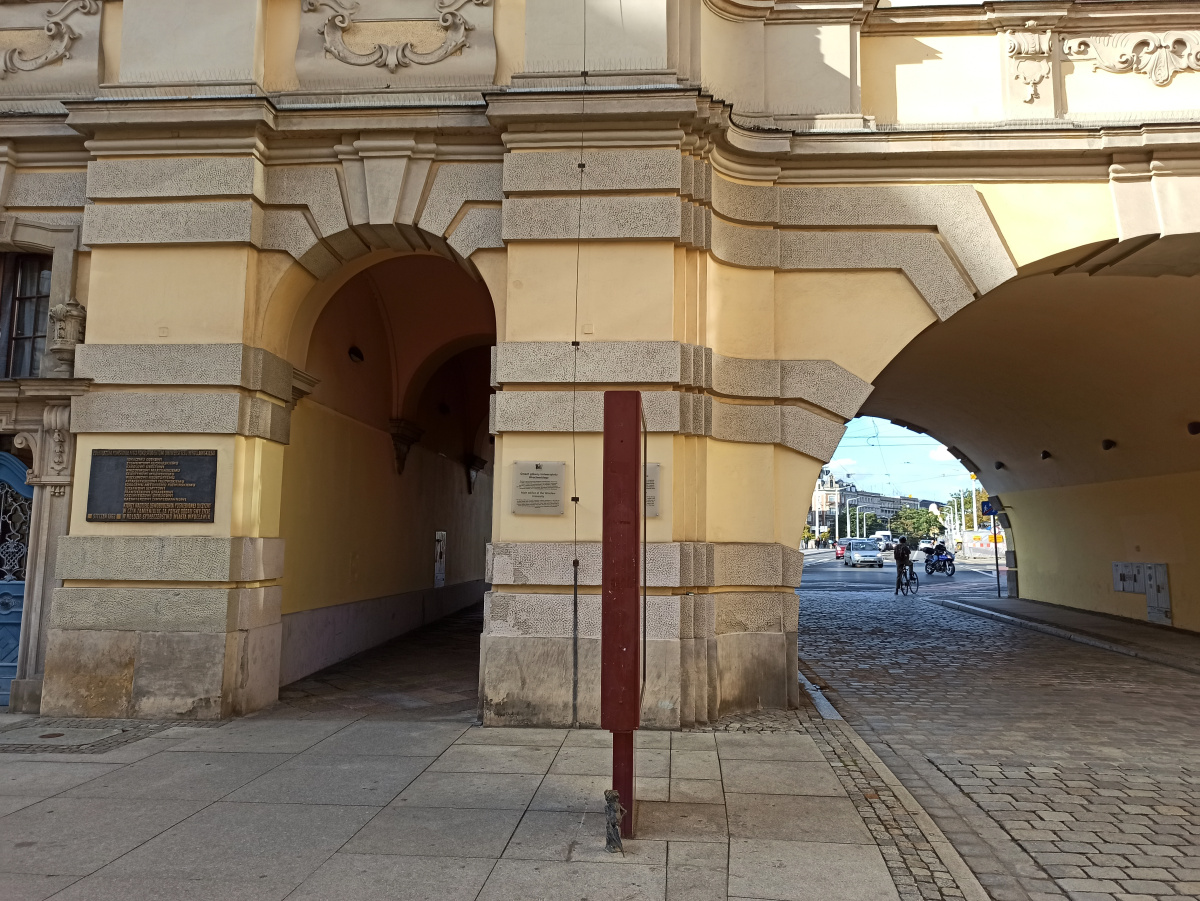 Foto vom Standort des Zwerges zwerg Szermierz