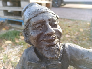 Foto eines Zwerges Wolontarek