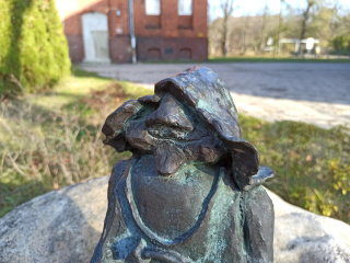 Foto eines Zwerges Wroc-ek