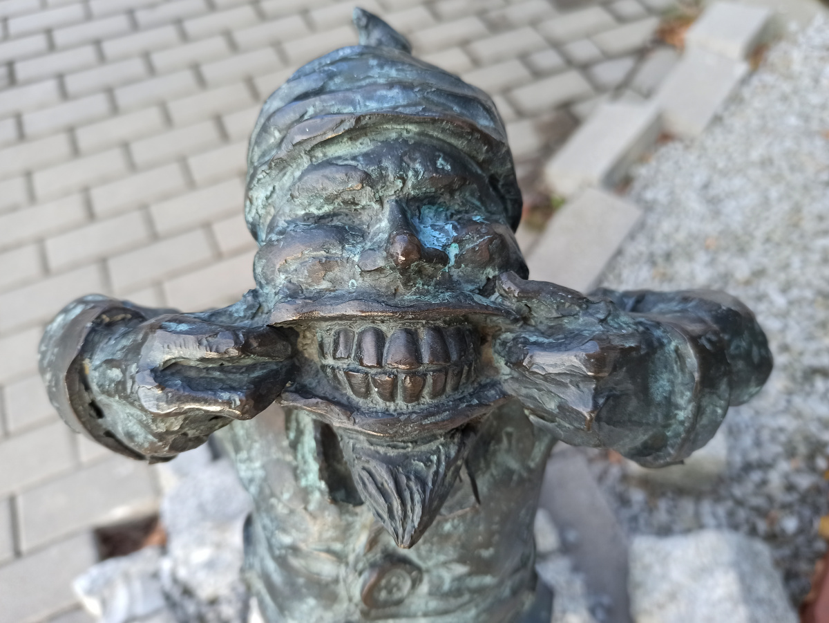 Foto zwerg Zgryzek in Nahaufnahme