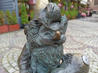 Foto eines Zwerges Zraszacz