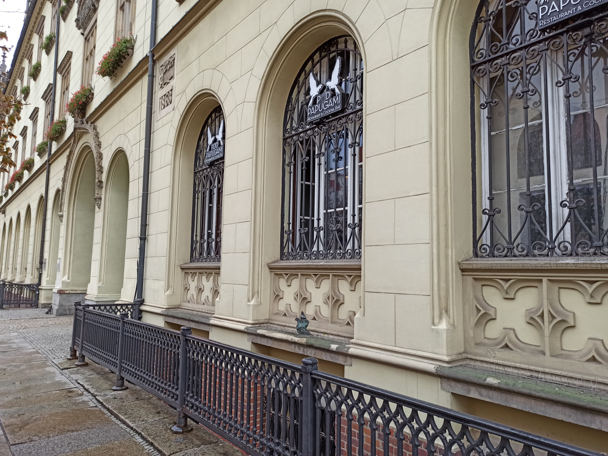 Foto vom Standort des Zwerges zwerg Gołębnik