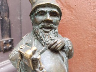 Foto eines Zwerges Konstanty