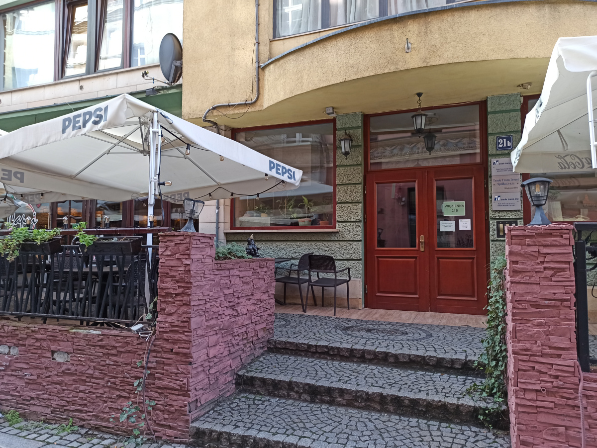 Foto vom Standort des Zwerges zwerg Italudek (Krasnal Włoski, Lo Gnomo Italiano)