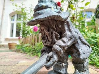 Foto eines Zwerges Binio
