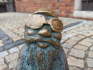 Foto eines Zwerges Ślepak