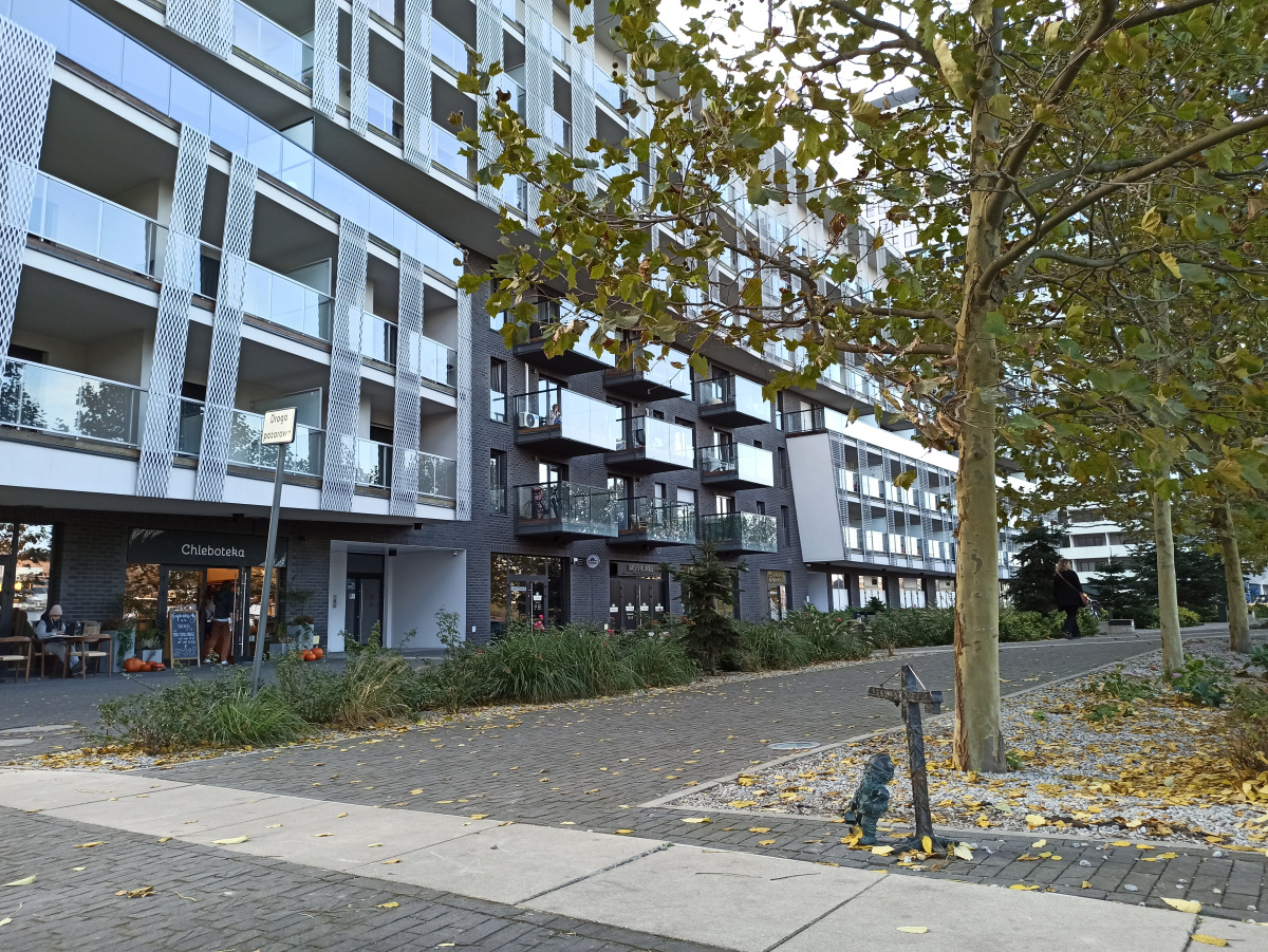 Foto vom Standort des Zwerges zwerg Budowniczy