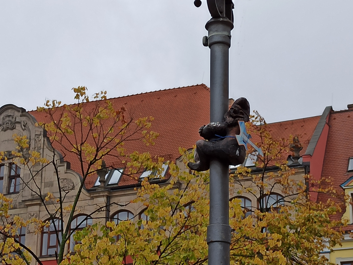 Foto zwerg Słupnik Solny in Nahaufnahme