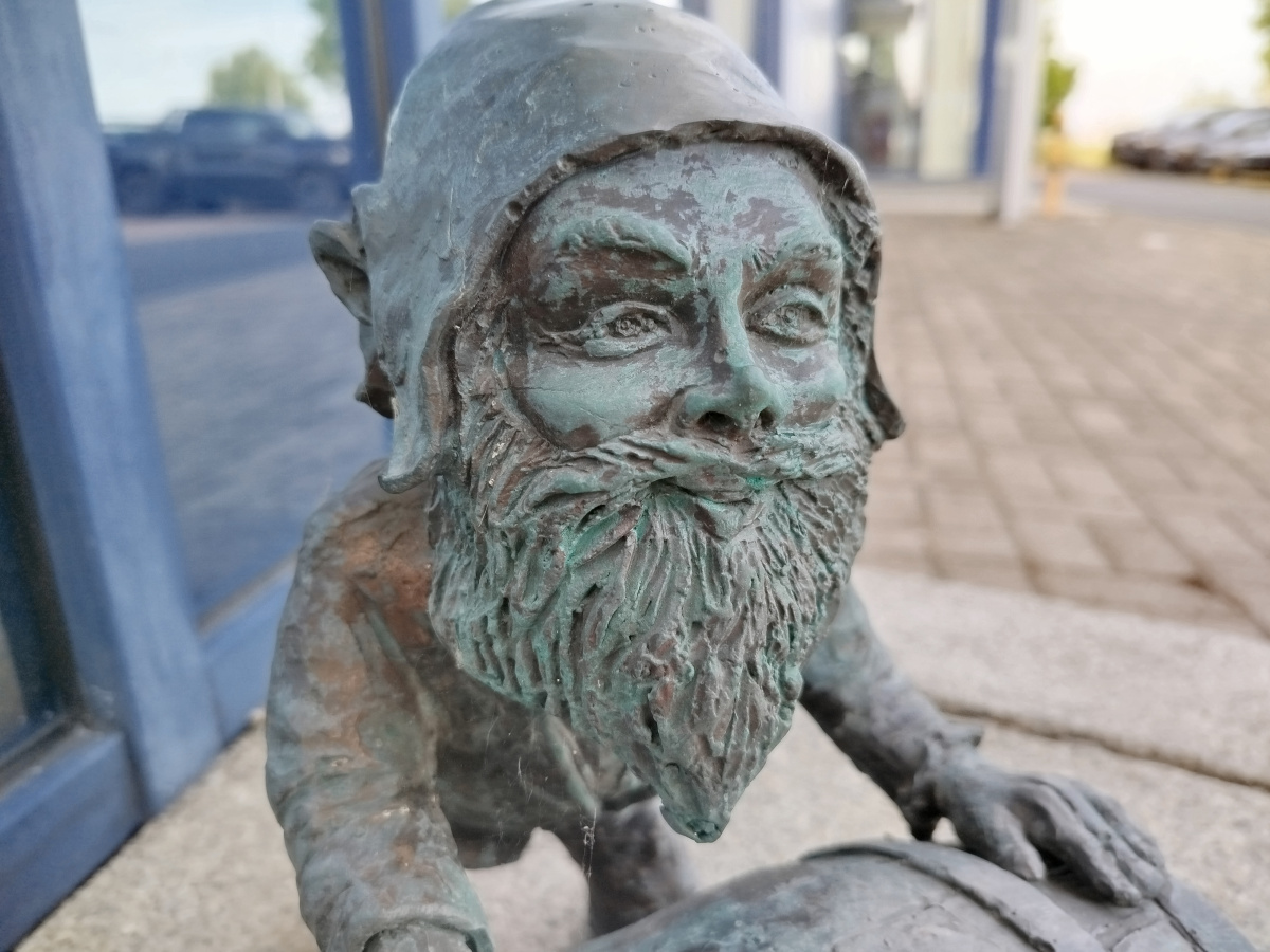 Foto zwerg Bednarz VATT in Nahaufnahme