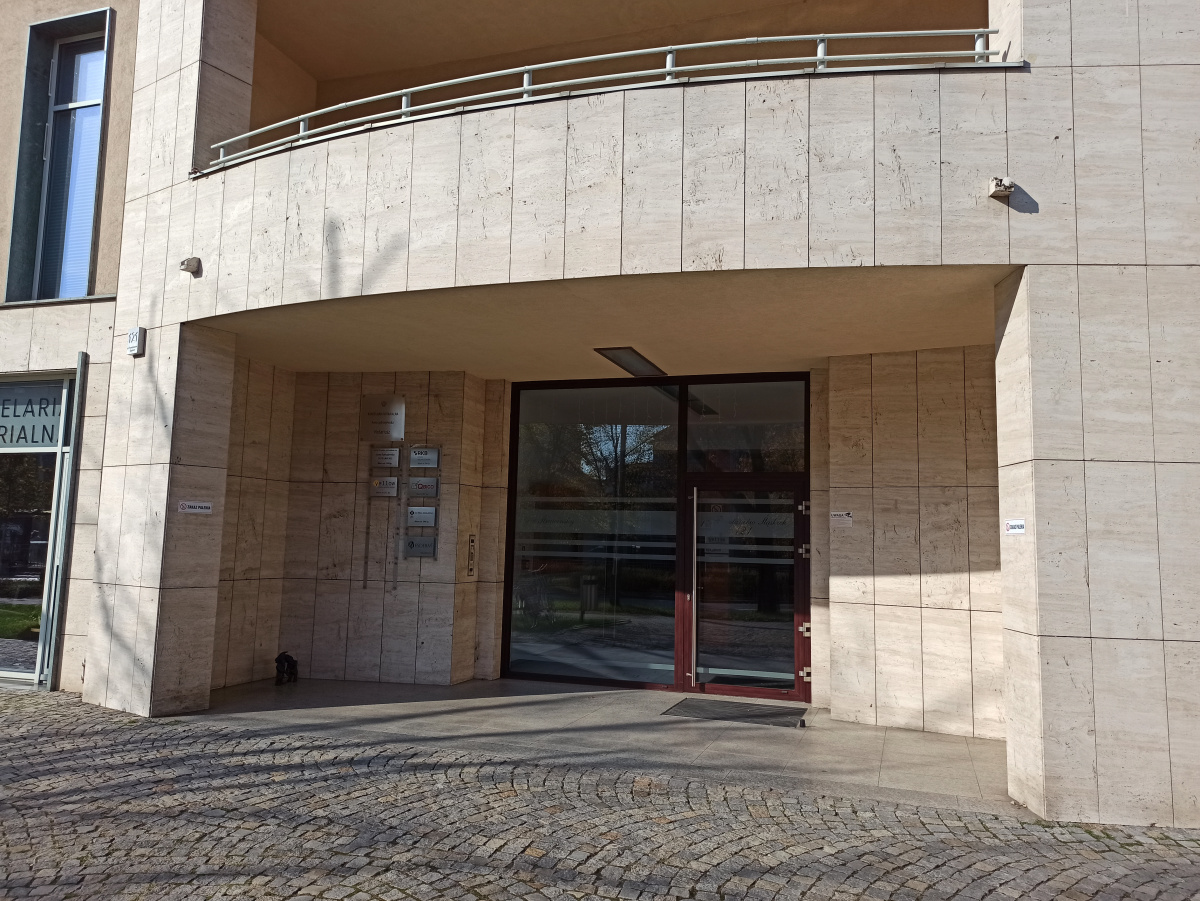 Foto vom Standort des Zwerges Pacjent