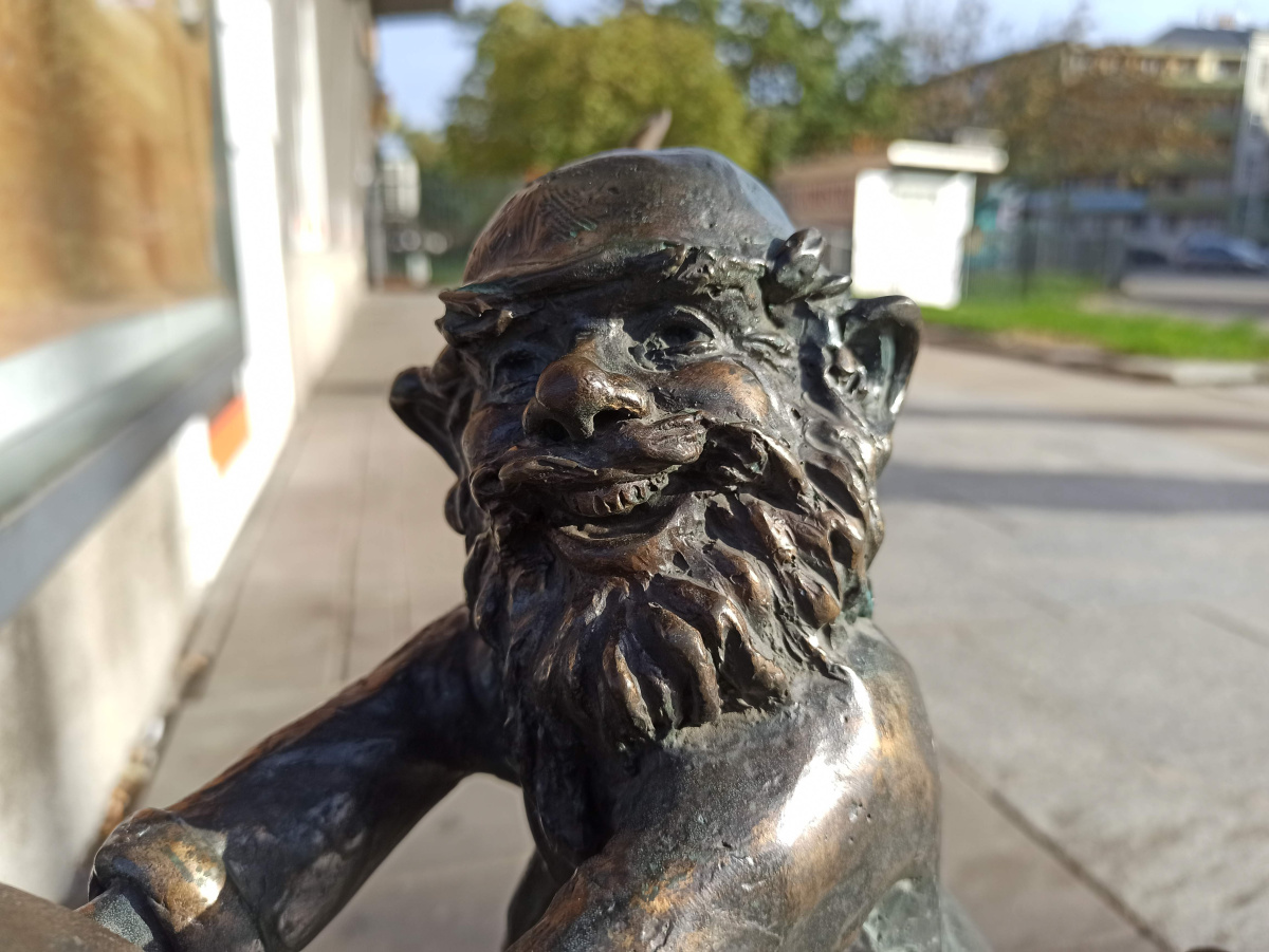 Foto zwerg Silesiusz II in Nahaufnahme