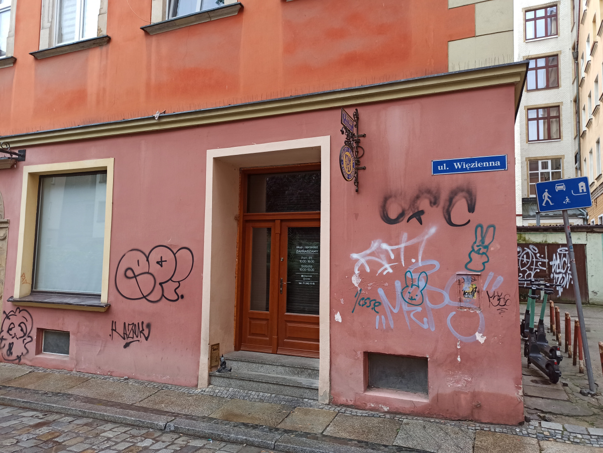 Foto vom Standort des Zwerges zwerg Numizmatyk
