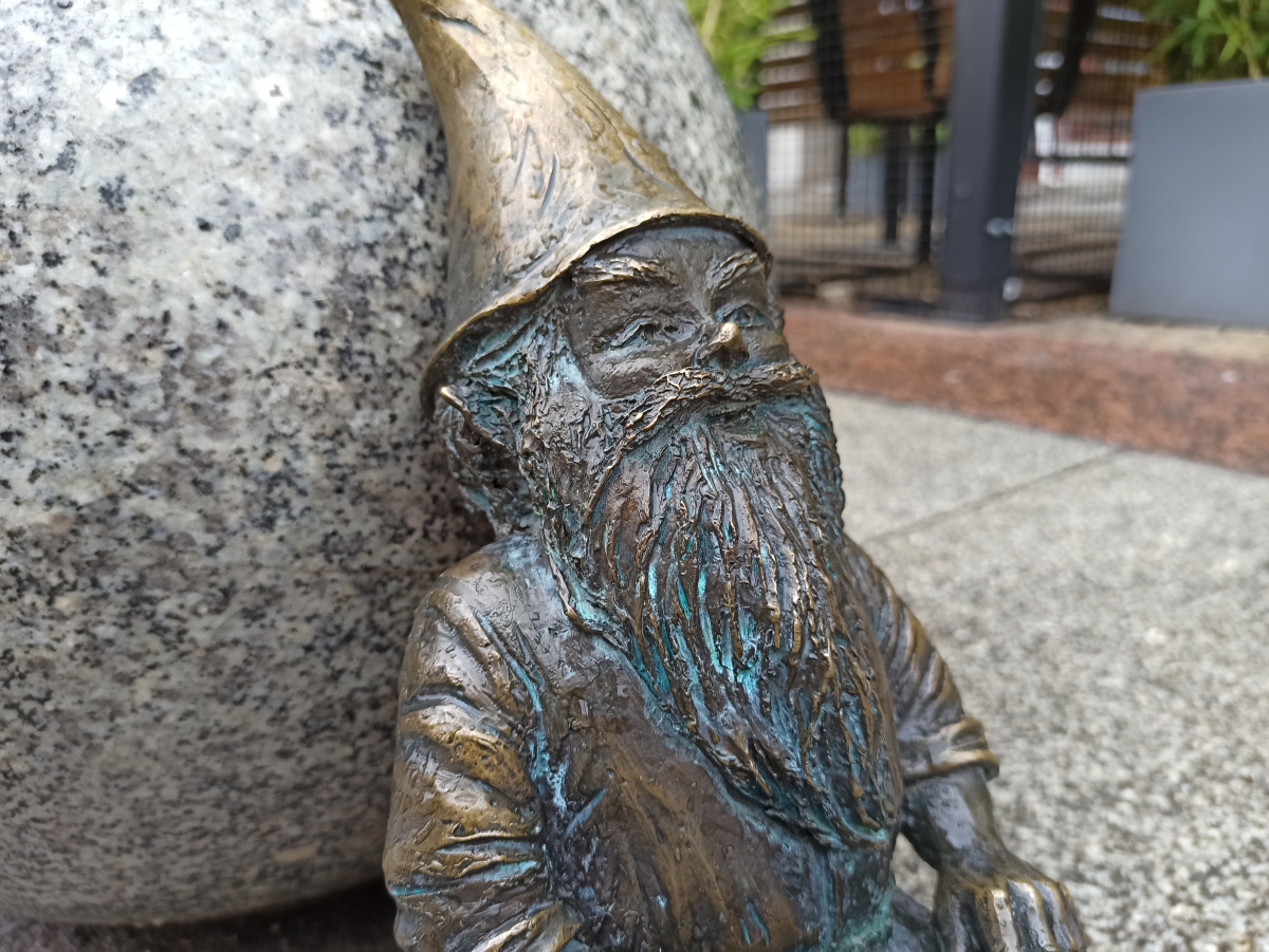 Photo of dwarf Bankierek (Bankier) close-up