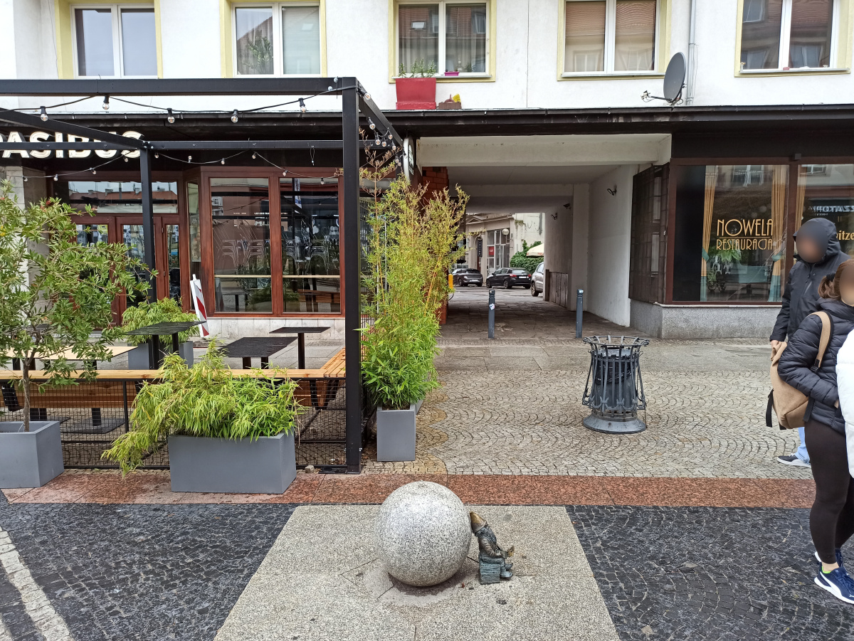 Photo of the dwarf's location of dwarf Bankierek (Bankier)