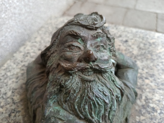 Foto eines Zwerges Oazuś