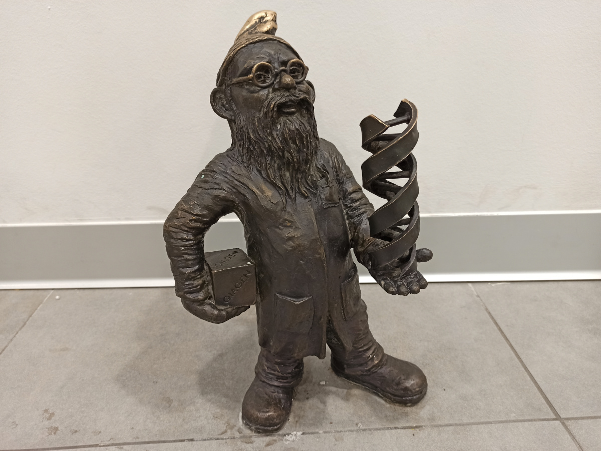 Foto zwerg Genomek