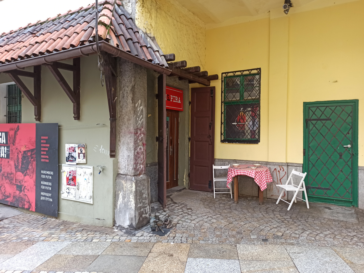 Foto vom Standort des Zwerges Zadymek