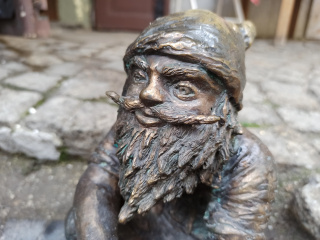 Foto eines Zwerges Wyrostek i Zadymek