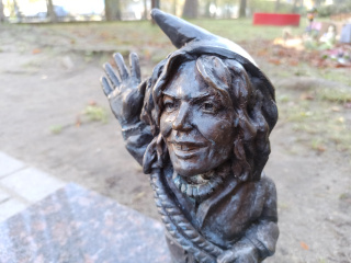 Foto eines Zwerges Wandzia