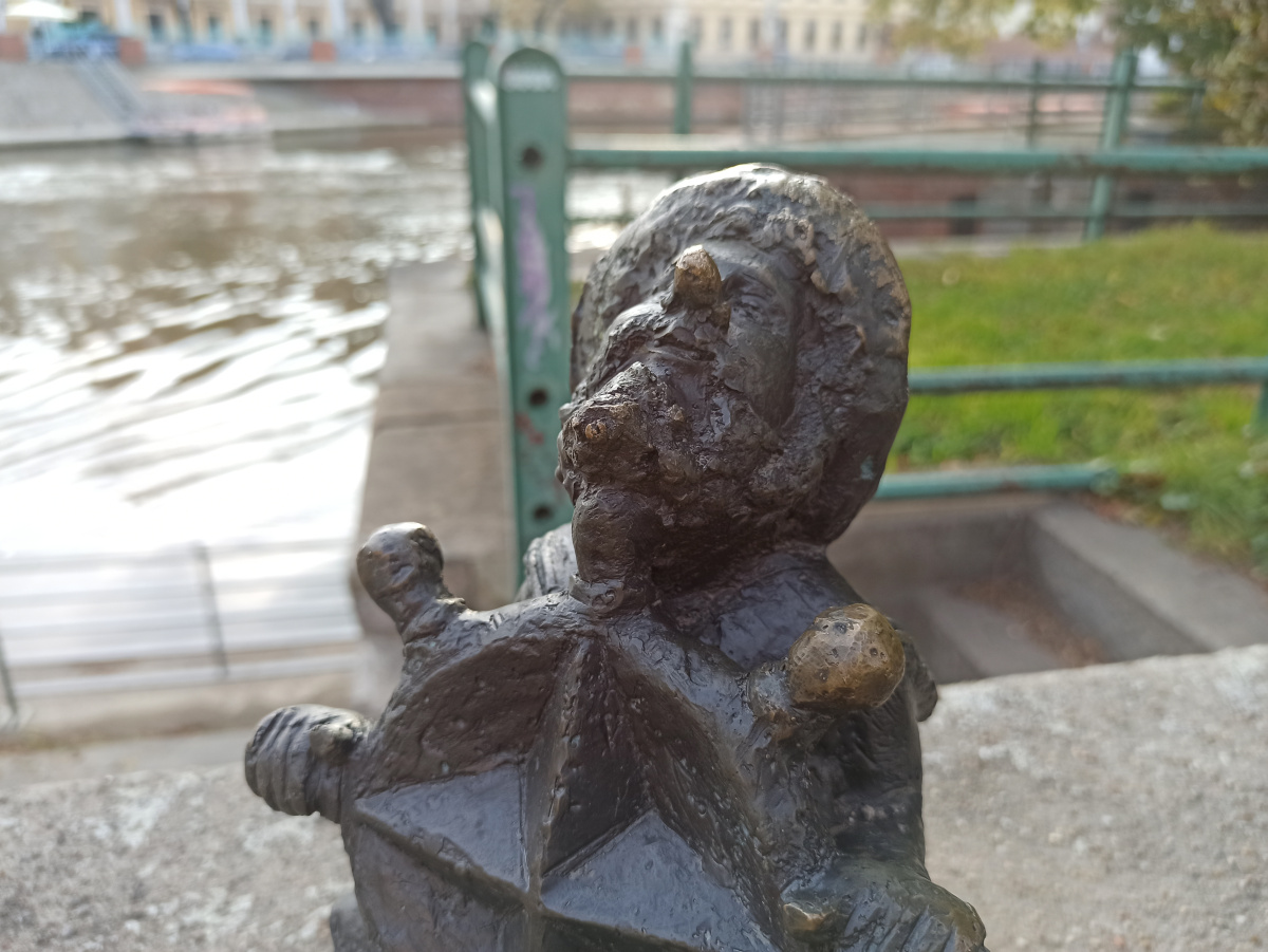 Фото гнома Parostatek вблизи