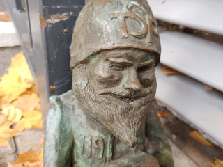 Foto eines Zwerges Dyslektuś