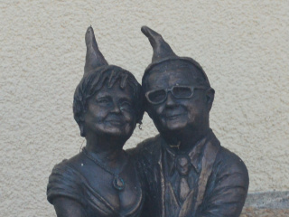 Foto eines Zwerges Barbara i Remigiusz