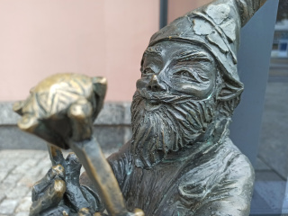 Foto eines Zwerges Zeccuś