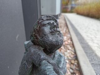 Foto eines Zwerges Hartinguś