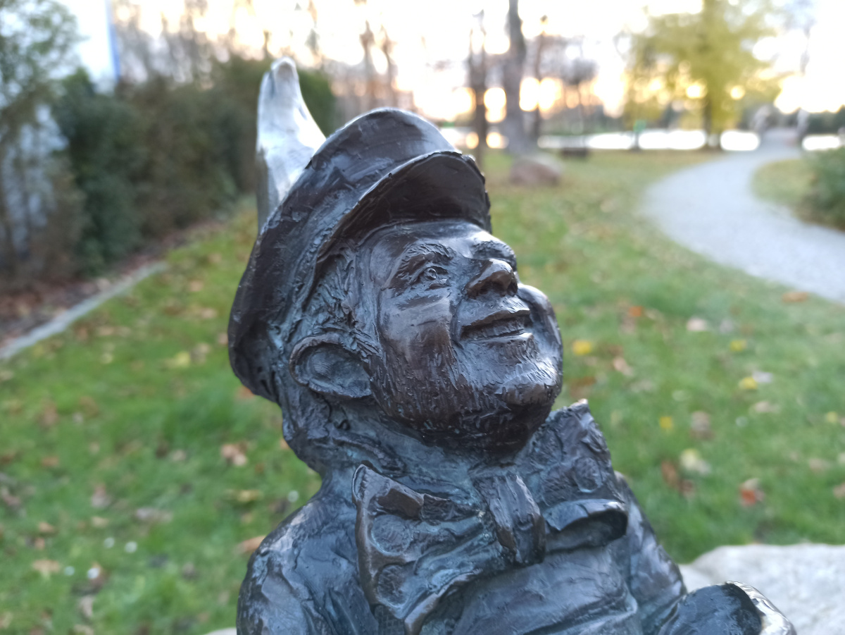 Foto zwerg Tomek in Nahaufnahme