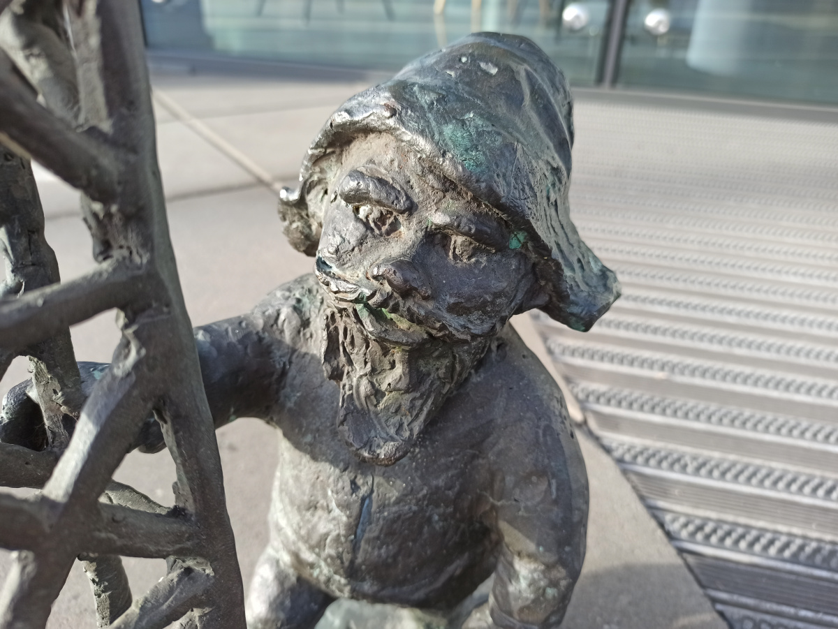Foto zwerg Nokiusz in Nahaufnahme