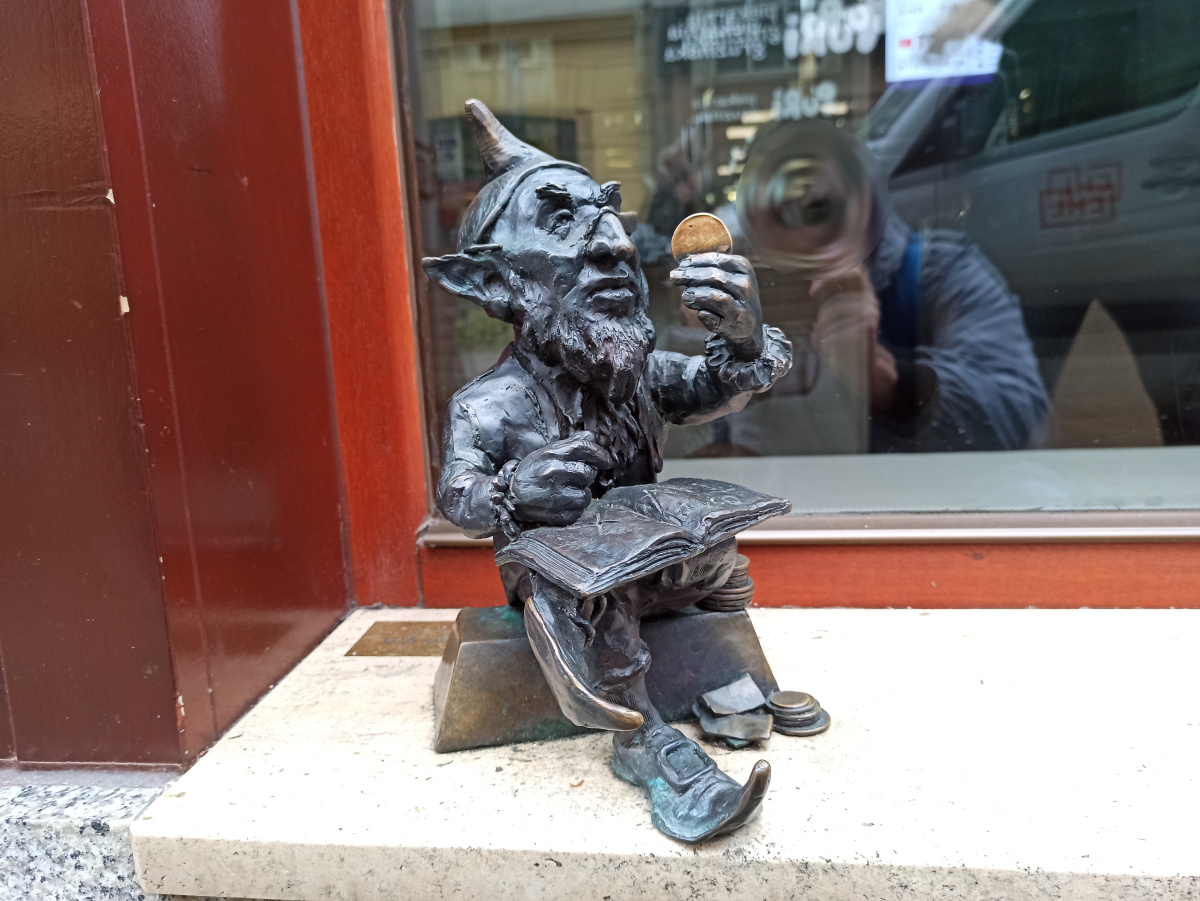 Foto zwerg Gaugan