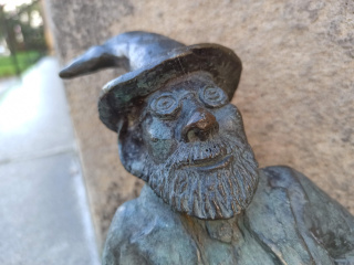 Foto eines Zwerges Freudek