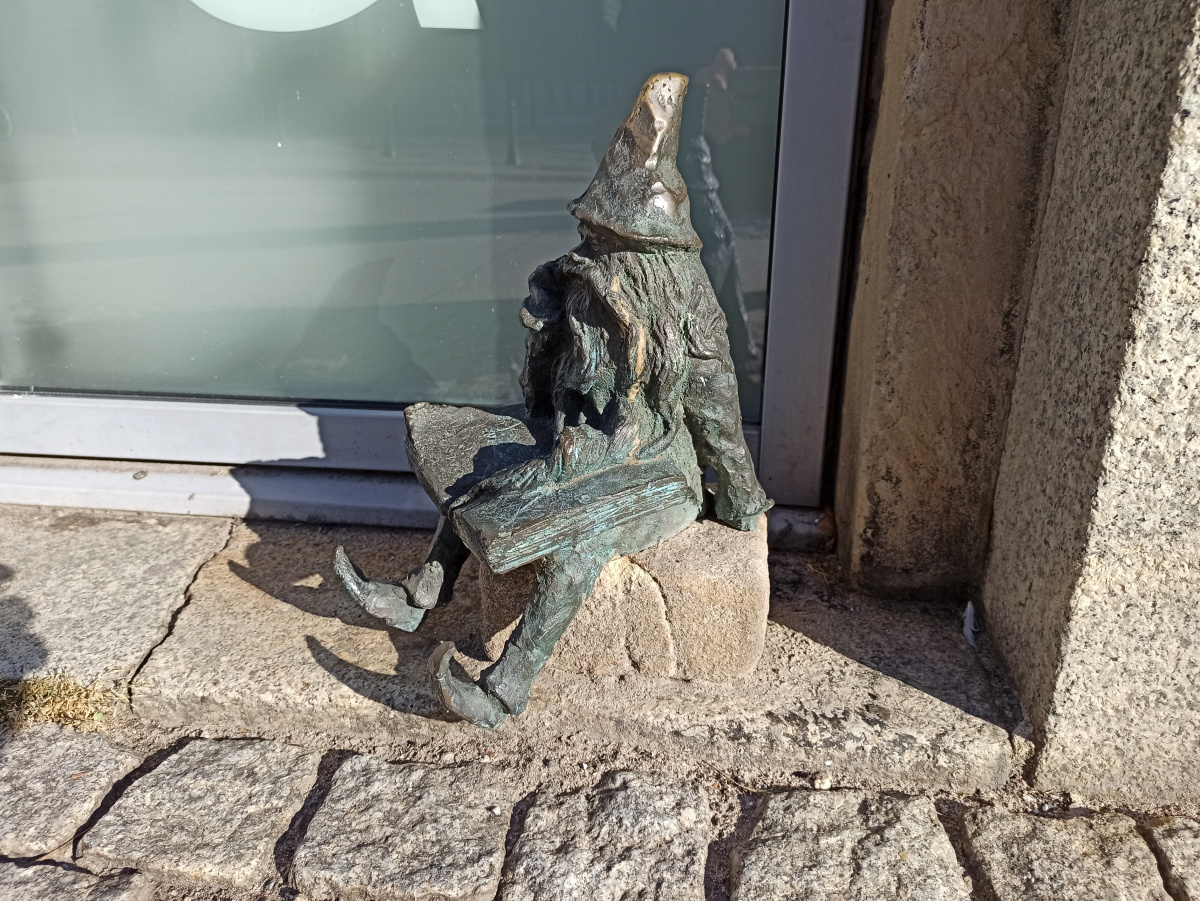 Foto zwerg Bibliofil