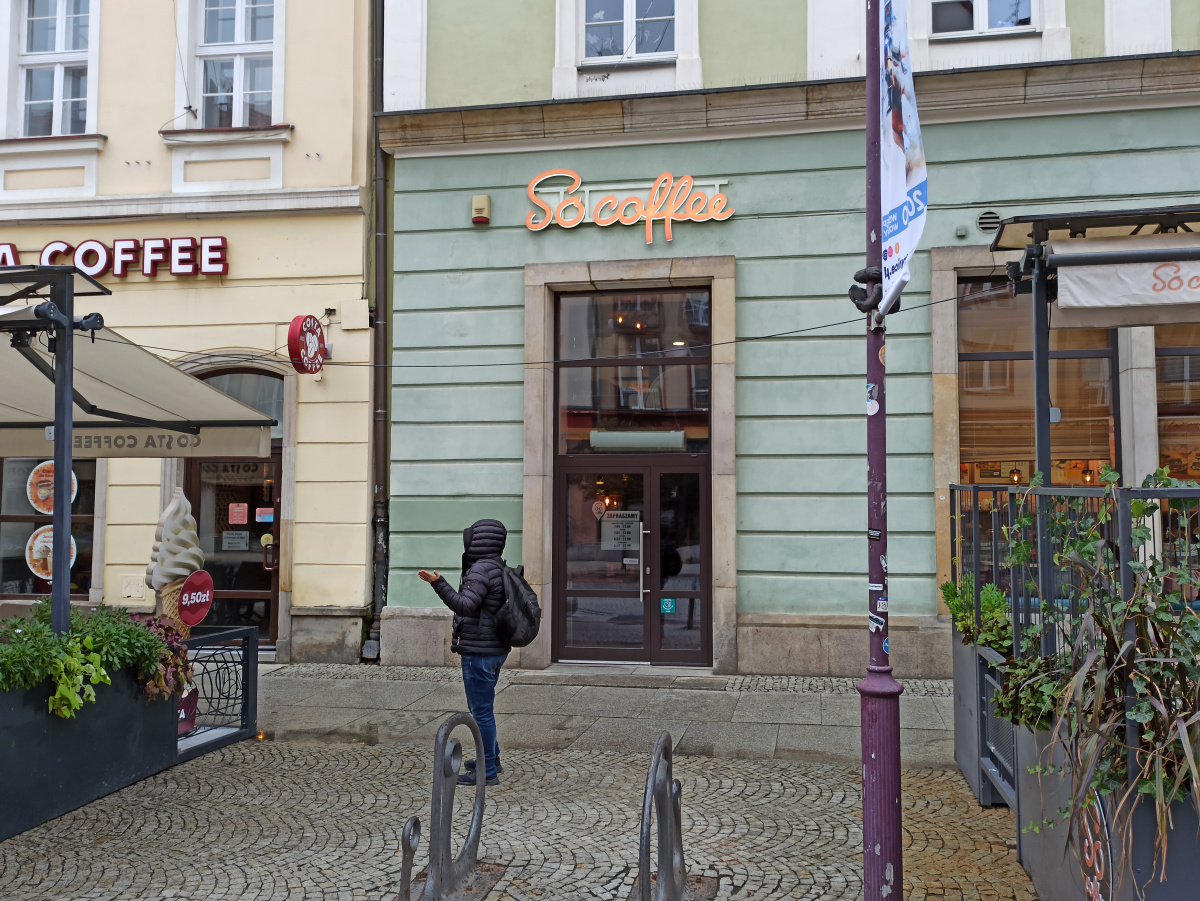 Foto vom Standort des Zwerges zwerg Słupnik Świdnicki