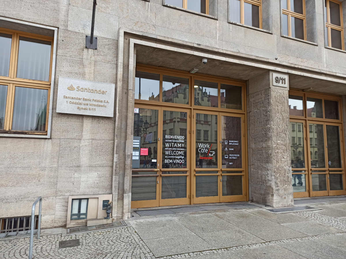 Foto vom Standort des Zwerges zwerg Wypłatnik (Bankomatnik)