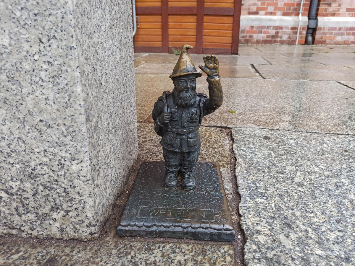 Foto zwerg Weteran