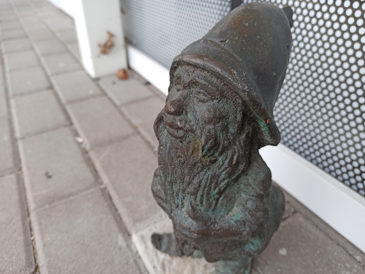 Foto zwerg Dobrotek in Nahaufnahme