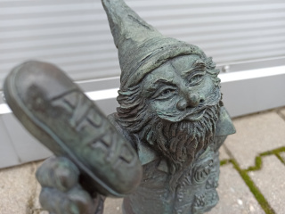 Foto eines Zwerges Farmacjusz