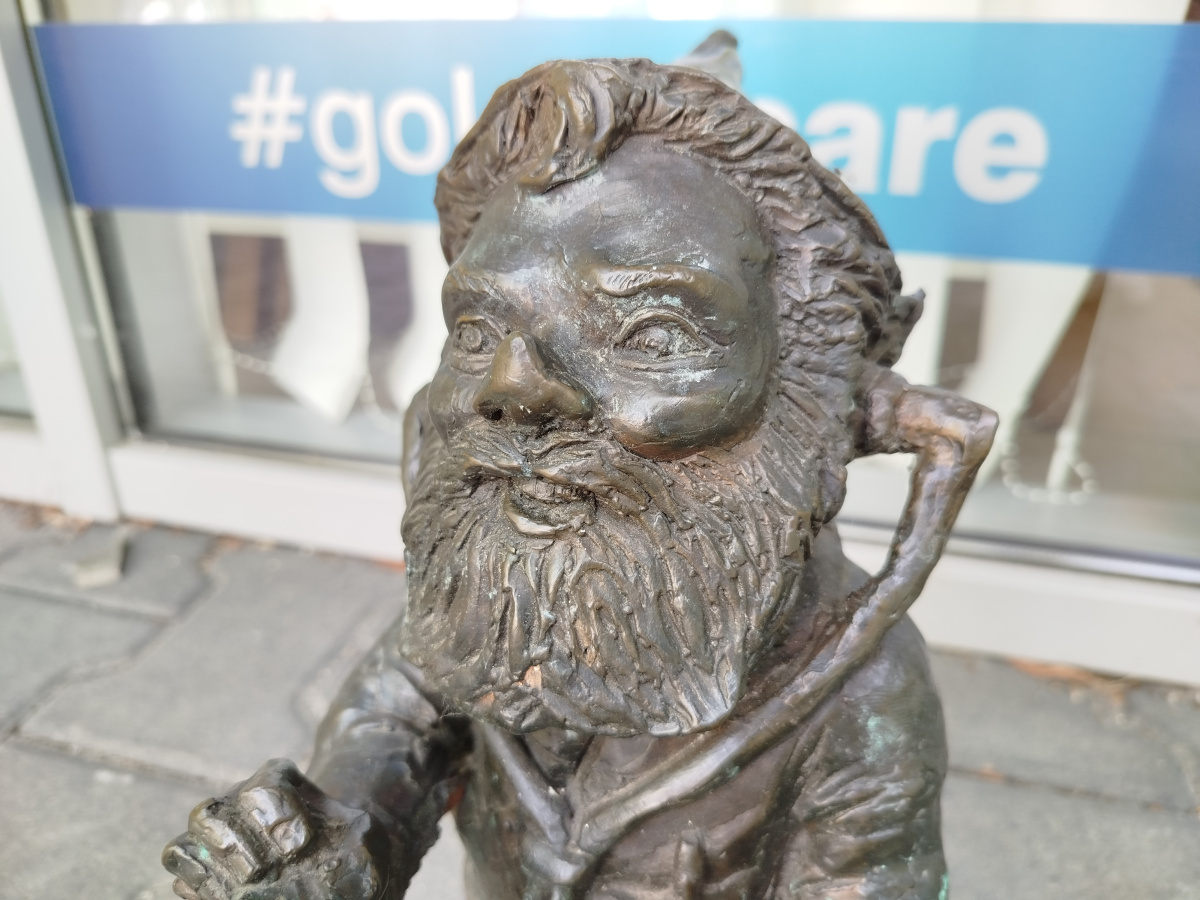 Foto zwerg Golduś in Nahaufnahme