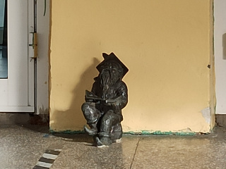Foto eines Zwerges Hugonek