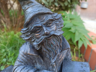 Foto eines Zwerges Matematyk