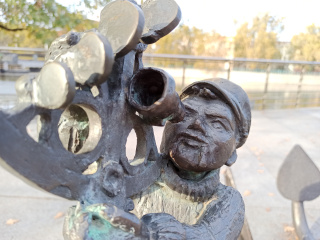 Foto eines Zwerges Nawigator